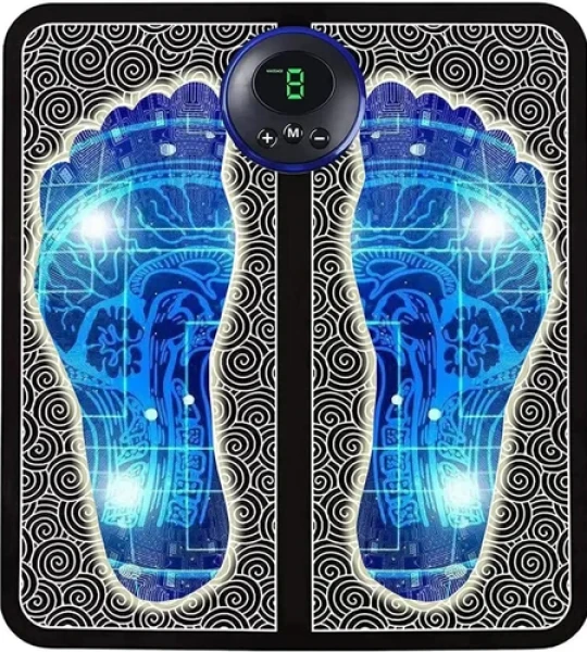 Foot Massager Pain Relief Wireless EMS Massage Mat Machine
