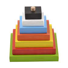 PYRAMID WOODEN SQUARE (10 PIECES)